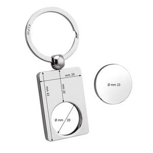 Portachiavi Rettangolare con Token per Carrello, Pratico Porta Coltelli e Utensili - Product Image 3