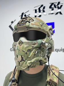 Chengzhiタクティカルヘルメットブラックカスタム保護ゲーム機器プラスチックABS安全ヘルメット - Product Image 6