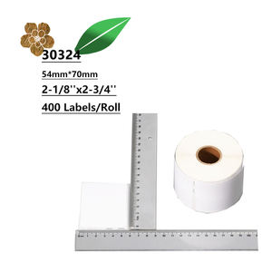 Personalizado lindo 30324 400PCs disquetes privados multiusos Etiqueta <span class=keywords><strong>de</strong></span> código <span class=keywords><strong>de</strong></span> barras etiquetas impermeables comparables con la máquina <span class=keywords><strong>de</strong></span> impresión Dymo - Product Image 4