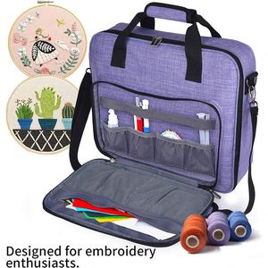 Muestra gratuita: Funda adaptable tipo bolso para la mayoría de las máquinas de coser Singer, Brother y Janome. - Product Image 2