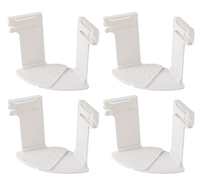 4 pièces attache d'angle en plastique robuste pour draps de lit Zumber bandes de verrouillage pinces pince feuille rester ferme tous les articles ménagers divers