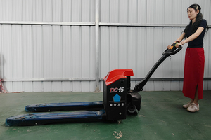 China Lithium Battery Electric <strong>Pallet</strong> <strong>Jack</strong> 1500kg Counterweight Forklift Truck - Product Image 2