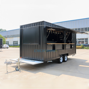 Chammp grosir kualitas tinggi truk makanan Burger Bar seluler truk jalan makanan kios katering keranjang kopi karavan untuk dijual - Product Image 2