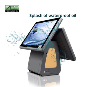 Caisse enregistreuse POS ABS <span class=keywords><strong>8000</strong></span> Quad-<span class=keywords><strong>core</strong></span> 2.0GHz avec écran tactile LCD 15 pouces et écran non tactile 10.1 pouces, <span class=keywords><strong>Intel</strong></span> J1900, WIN7/WIN10, 1024x768 - Product Image 3