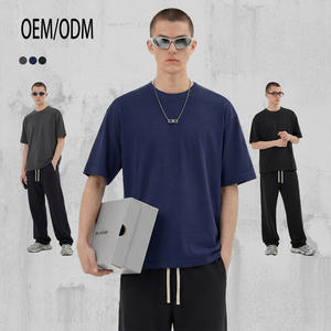 Custom <b>Plain</b> Heavyweight <b>T</b>-<b>shirt</b> Luxury Tshirt Custom Print logo Blank <b>t</b> <b>Shirt</b> <b>Oversize</b> Men's <b>T</b> <b>shirt</b> for Men - Product Image 2