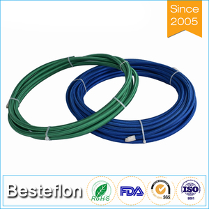 Tubo de nailon trenzado de alta calidad, <span class=keywords><strong>manguera</strong></span> de tubo de presión hidráulica para motocicleta automática, montaje de <span class=keywords><strong>manguera</strong></span> de enfriador de aceite de <span class=keywords><strong>ptfe</strong></span> AN6, AN6 - Product Image 5