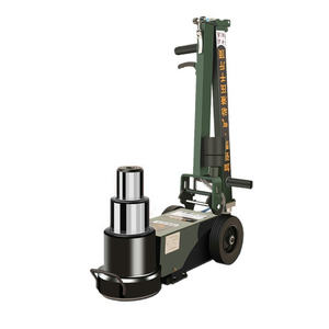 Hot Selling 80 Tonnen Eisen matte Höhe 40 60 Mm Chromed Pneumatic Hydraulic Bus Lift Air Floor Jack - Product Image 5