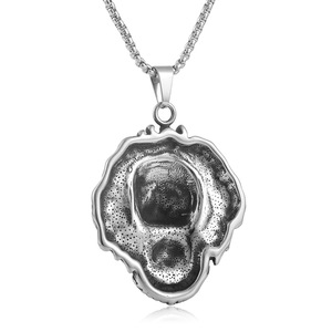Collar con Colgante de León de Acero Inoxidable, Plata Retro Dorada, Cadena con Temática Animal para Hombre, Cadena de Perlas Cuadradas de 3.0*60cm, Regalo - Product Image 2