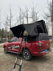 Capot de camionnette personnalisable à haute couverture, imperméable, avec <span class=keywords><strong>tente</strong></span> cachée <span class=keywords><strong>pour</strong></span> <span class=keywords><strong>F150</strong></span> Hilux Ranger - Product Image 5