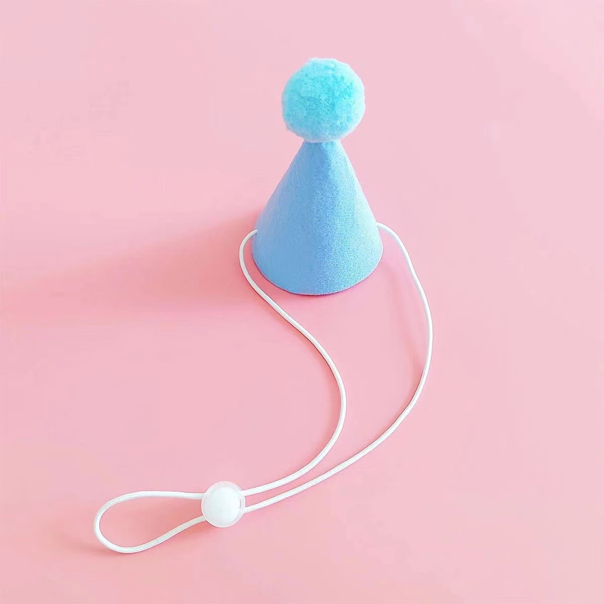 Chapeau de couleur unie [bleu]