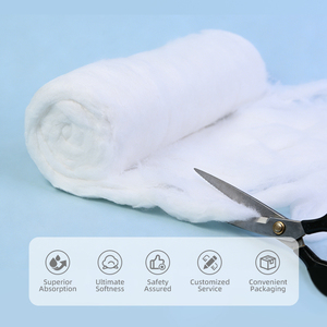 Rollos de Algodón Absorbente de Grado Médico Personalizables - Estériles y Libres de Látex para el Cuidado Profesional de <span class=keywords><strong>Heridas</strong></span> y el Cuidado de la Piel - Product Image 3