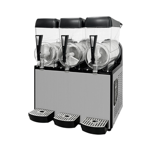 Nouvelle machine à granita commerciale en gros pour usine, 3 réservoirs, distributeur automatique, haute productivité, pour poudre de crème glacée et eau - Product Image 1