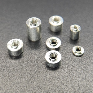 Écrous de raccordement isolés pour circuits imprimés, options de taille M1-M2, écrous à rivets sertis pour PCB, écrous à manchon en laiton M1, M1.2, M1.4, M1.6, M2 - Product Image 5