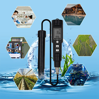 Pengukur oksigen terlarut portabel, untuk akuakultur Kit uji oksigen terlarut optik Do Meter dengan ATC DO9100