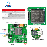 Modul Global Band SIM7600G LTE CAT4 dengan SMS Suara USB UART untuk Perangkat Cerdas Router Industri