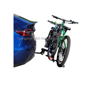 Support d'attelage de vélo en acier plié de 2 pouces, support d'attelage Offre Spéciale de haute qualité, support de vélo de voiture, matériau en acier - Product Image 1