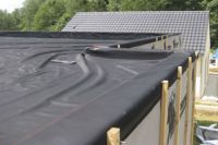 Rouleaux de membrane EPDM résistants aux UV et imperméables pour toitures de bâtiments en bois, certifiés CE, étanchéité améliorée