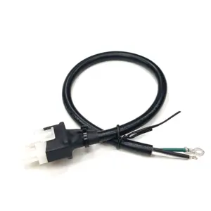 Good Quality Custom Cable Assembly with White Housing Tinned Wire Harness for Automobile Use