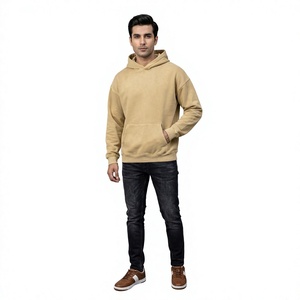 Good Quality Vintage Hoodie Custom logo Heavyweight No <b>String</b> Oversized Graphic 3D Puff Printing Sweatshirts Hoodies for Men - Product Image 1
