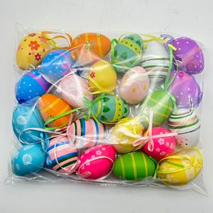 No abrir <span class=keywords><strong>huevos</strong></span> de Pascua de plástico diseño de impresión gigante DIY fiesta Favor decoración regalos huevo de Pascua adornos colgantes <span class=keywords><strong>huevos</strong></span> de Pascua - Product Image 6