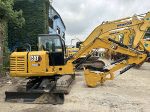 รถขุดมือสอง Caterpillar 306E2 6 ตัน รุ่น 307D 308E 312 315 320 เครื่องจักรก่อสร้างไฮดรอลิกแบบตีนตะขาบ - Product Image 2