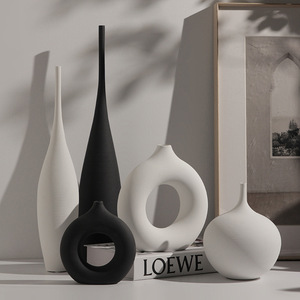 <span class=keywords><strong>Vaso</strong></span> da <span class=keywords><strong>Fiori</strong></span> Grande Moderno in Ceramica Fatto a Mano <span class=keywords><strong>con</strong></span> Finitura Spazzolata per Arredamento Casa Decorazioni Showroom Regali - <span class=keywords><strong>Vaso</strong></span> da Tavolo - Product Image 5