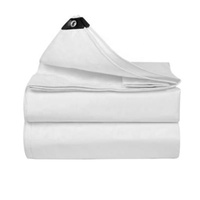 Feuille de bâche d'échafaudage de tissu en plastique de bâche de bâche imperméable de PE pour la couverture industrielle d'agriculture