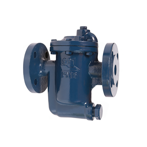 Piège à vapeur à godet inversé à brides DN15 DN20 DN25 PN16 en fonte ductile, vanne de condensat haute pression pour stérilisateur - Product Image 1