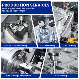 Aluminium precisie CNC-bewerkte onderdelen CNC-machinebedrijven in China Geanodiseerd messing OEM draaien frezen bewerkte service - Product Image 5