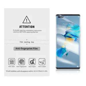 Feuille transparente en gros de film d'hydrogel de TPU de téléphone portable pour le protecteur d'écran faisant la découpeuse