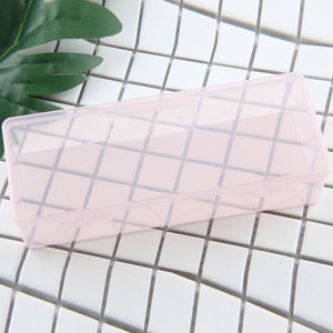 Qgtszs — boîte en plastique rose, <span class=keywords><strong>rangement</strong></span> de manucure, Art des ongles, outils, stylo à ongles, brosse, prix d'usine - Product Image 4
