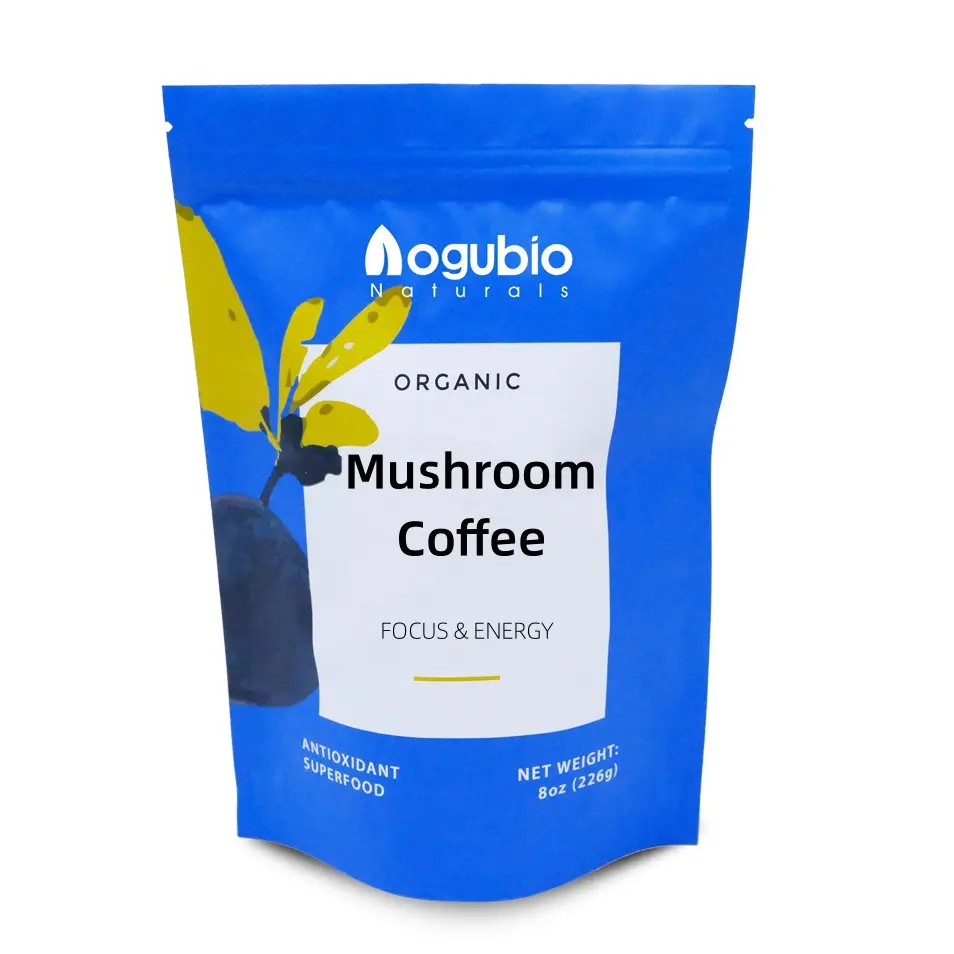 Zertifizierter bio-Sofortpilzkaffee verstärkte Energie OEM Eigenmarke 7-in-1 und 8-in-1 Pilzkaffeepulver