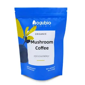 Gecertificeerde Biologische Instant Champignonkoffie Verbeterde Energie Oem Private Label 7 In 1 En 8 In 1 Champignonkoffiepoeder