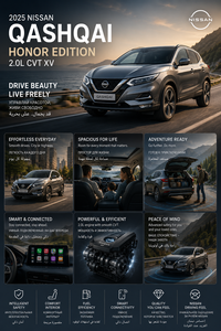 2025 para <span class=keywords><strong>Qashqai</strong></span> 2.0L CVT SUV Gasolina Euro VI Volante a la Izquierda Coche Familiar Listo para Entrega Exportación a Medio Oriente África Rusia - Product Image 2
