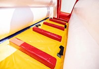 Ciudad de Diversión Inflable Gigante con Temática de Circo, Castillo Inflable Grande de PVC para Niños, Alquiler para Fiestas al Aire Libre