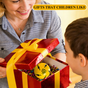 Balle Éclair Extérieure Anti-Stress à Rebond Extrême, Jouet Fidget Adapté aux Enfants et Adolescents, Idéal pour Boîte au Trésor, Prix de Fête, Cadeau - Product Image 6