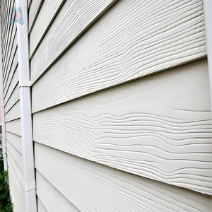 Personalize o revestimento de superfície ventilado madeira grão fibra cimento tapume fachada para construção projeto tapume - Product Image 4