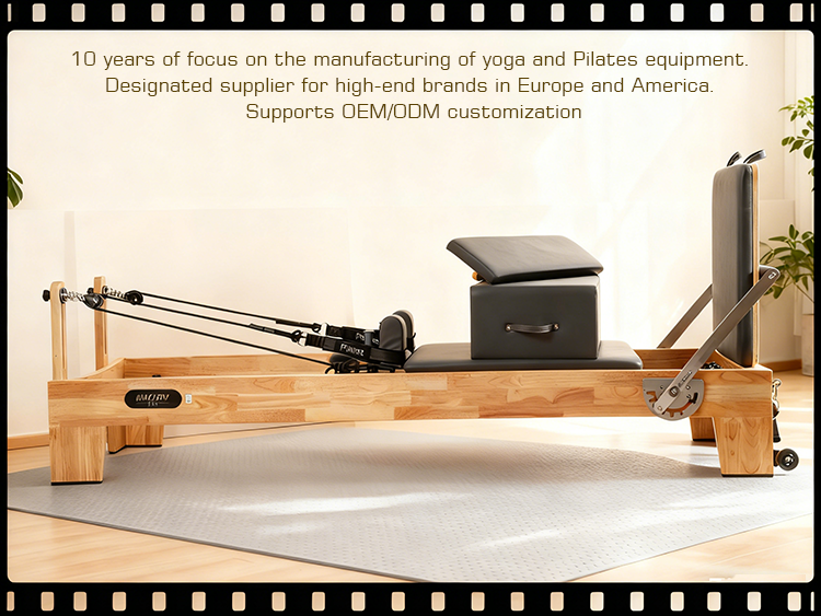 Reformer Pilates en chêne