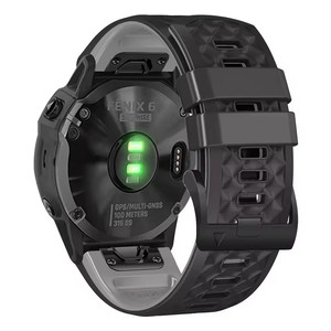 Tschick QuickFit 22 26mm <span class=keywords><strong>Bracelet</strong></span> en Silicone pour <span class=keywords><strong>Garmin</strong></span> Fenix 7X 7 6X 6 Pro 5 5X Plus MK1 <span class=keywords><strong>Bracelet</strong></span> de Montre <span class=keywords><strong>Epix</strong></span> Gen <span class=keywords><strong>2</strong></span> Enduro <span class=keywords><strong>2</strong></span> - Product Image 3