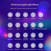 Ulanzi VL120 Luce RGB a Colori Completi Compatta per Fotocamera DSLR in Lega di Magnesio Senza Alimentazione Elettrica per Streaming Live, Videografia, Illuminazione Matrimoni