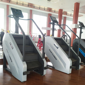 อุปกรณ์ยิมคาร์ดิโอเชิงพาณิชย์บันไดหลักเครื่องปีนเขาเครื่องสเต็ปเปอร์ไฟฟ้านักปีนบันได - Product Image 2