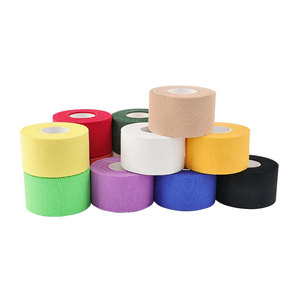 Cinta atlética <span class=keywords><strong>el</strong></span>ástica a granel, cinta <span class=keywords><strong>para</strong></span> lesiones en la muñeca del <span class=keywords><strong>tobillo</strong></span>, protege y previene lesiones, cinta deportiva, color blanco - Product Image 2