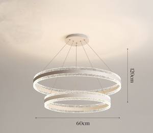 Современное освещение для гостиной, спальни, круглый подвесной светильник для домашнего офиса, люстры и подвесные светильники в нордическом стиле - Product Image 3