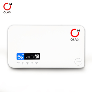 เราเตอร์ OLAX G5010 WIFI6 Hotspot Wifi แบบพกพา 5G สำหรับใช้งานนอกสถานที่ รองรับ Dual Band CPE พร้อมฟังก์ชั่น VPN รองรับซิมการ์ด 5G - Product Image 1