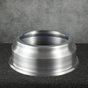 Baril de roue intérieur 3 pièces pour BXS <span class=keywords><strong>RS2</strong></span> Step Up <span class=keywords><strong>18</strong></span> à 19 pouces, 16 ou 32 trous, forgé, 3 pièces, finition brossée, pour jante à déport - Product Image 3