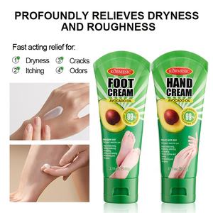 KORMESIC 60g crema per le mani invernali lozioni Avocado nutriente per la cura dei piedi crema sbiancante per le mani crema idratante per le mani - Product Image 2