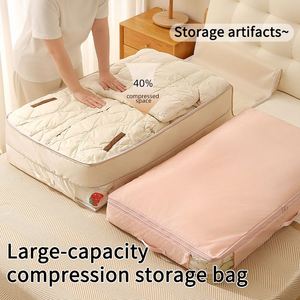 Home Underbed <b>Compression</b> <b>Bags</b> Extra Large Space Saver Storage <b>Bags</b> for Bedding Blankets - Product Image 4