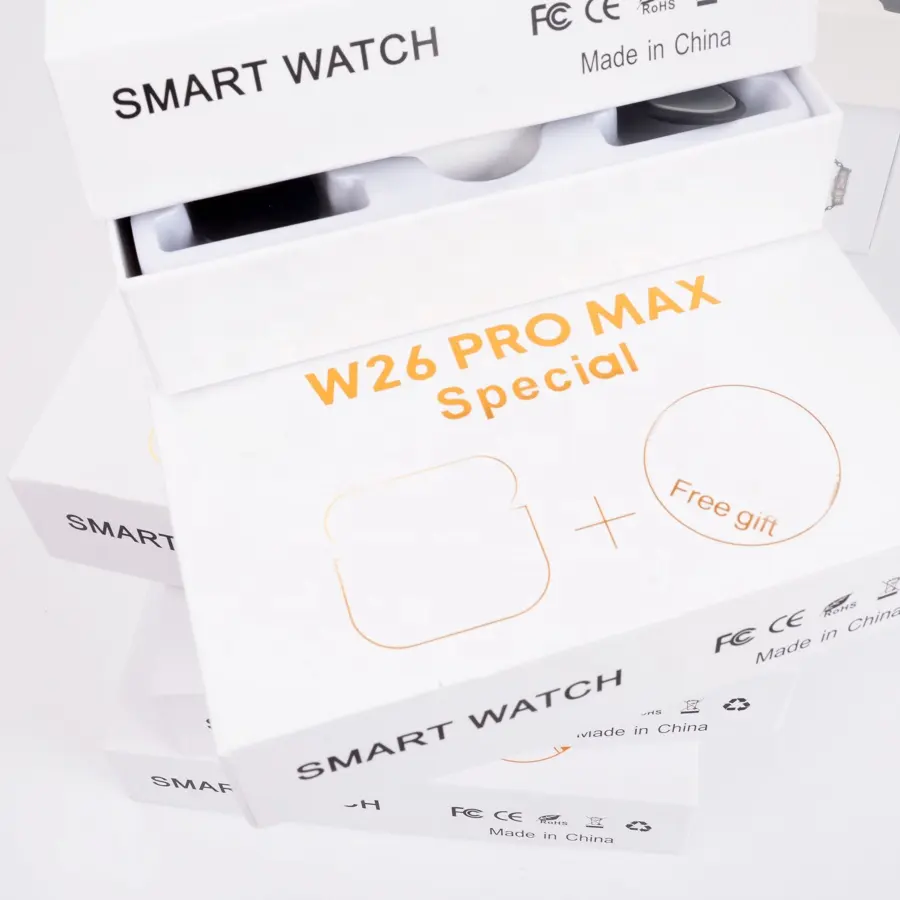 W26 pro Max serie especial 8 2022 W26pro Max relojes inteligentes con auriculares W26 PROMAX Reloj inteligente