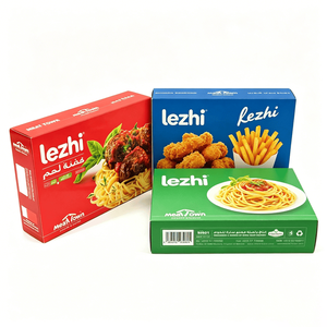Boîtes d'emballage en carton pour aliments congelés, emballage en papier pour viande - Product Image 3