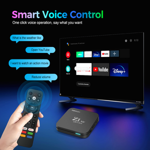 2025 nhà máy nóng bán buôn Z1 không khí <span class=keywords><strong>Android</strong></span> 15.0 phương tiện truyền thông Set Top Box bt5.0 điều khiển bằng giọng nói thông minh 4K TV hộp - Product Image 4